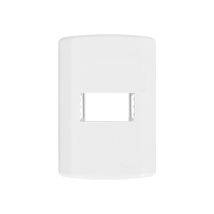 PLUZIE PLACA 1 MOD 4X2 MODULAR  C/ SUPORTE 7295