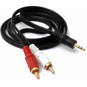 CABO P2+2RCA 1,0M LELONG 1008